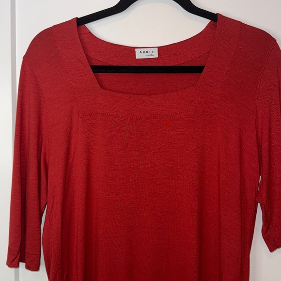 Akris Punto Boat Neck Stretch Top | US 12 - Picture 3 of 7